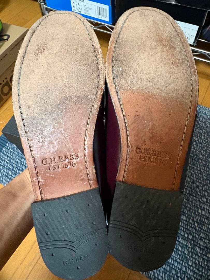 G.H.BASS タッセルローファー 25.0