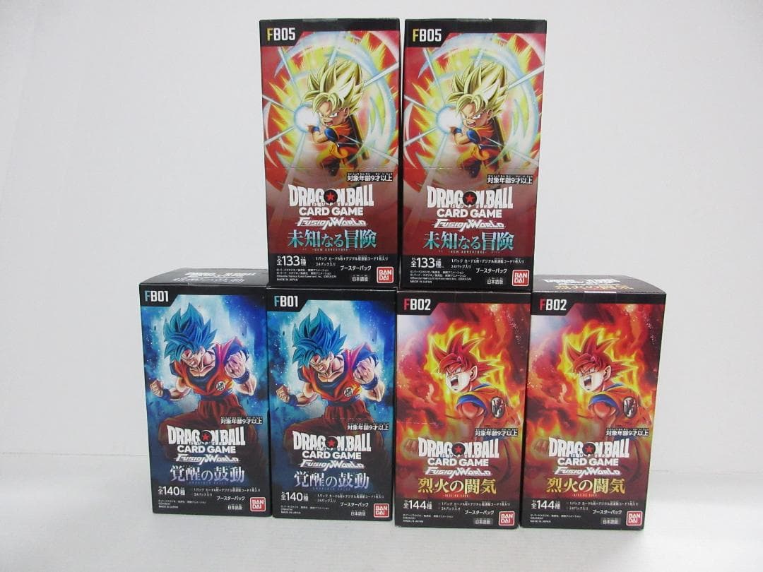 ドラゴンボールスーパーカード 覚醒の鼓動 烈火の闘気 未知なる冒険 楽天市場】【当日発送】 覚醒の鼓動 BOX ドラゴンボールスーパー