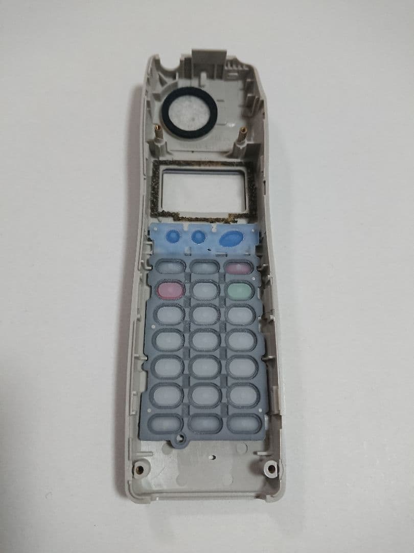 平成レトロ】ドコモガラケー ドコモP101 シャンパンゴールド 予備