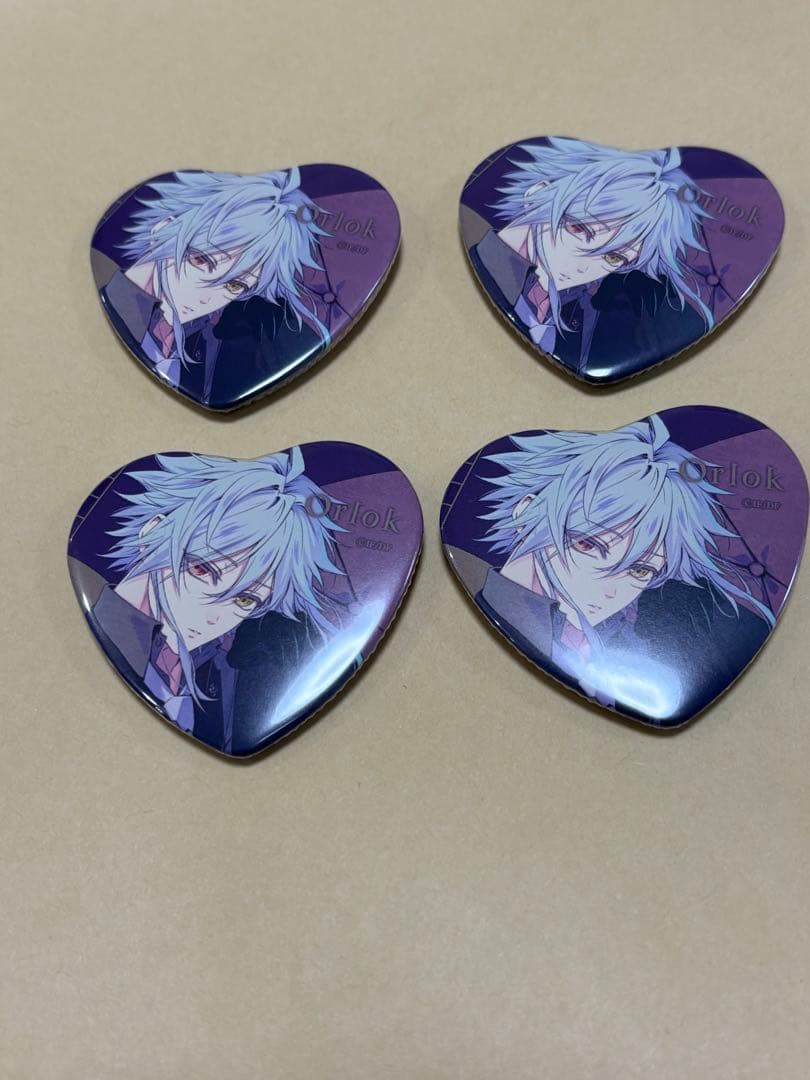 ピオフィオーレの晩鐘 ピオフィ ハート缶バッジ ステラワース