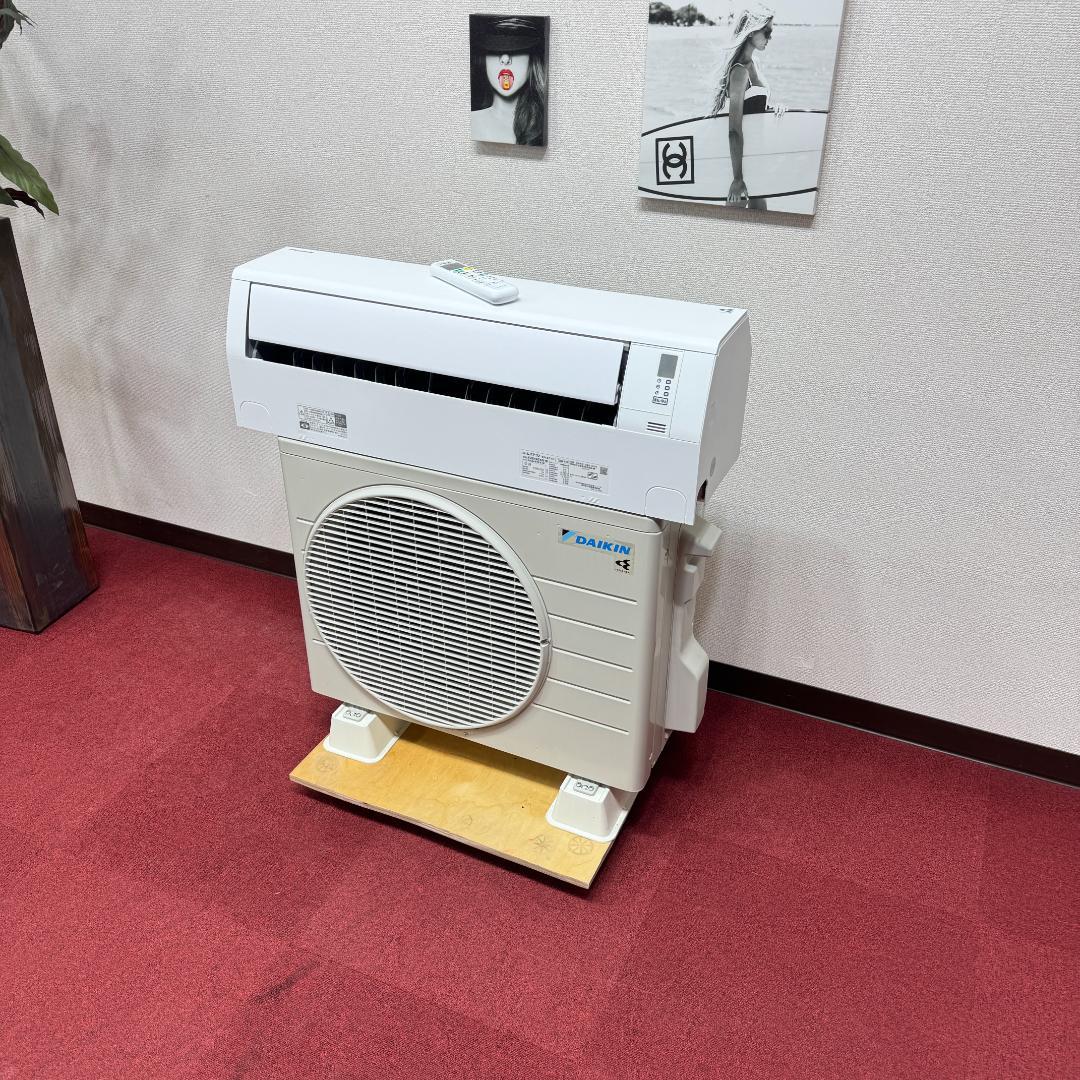 東京23区配送無料 超美品ダイキンエアコン2.2kw 6畳用 使用期間3か月