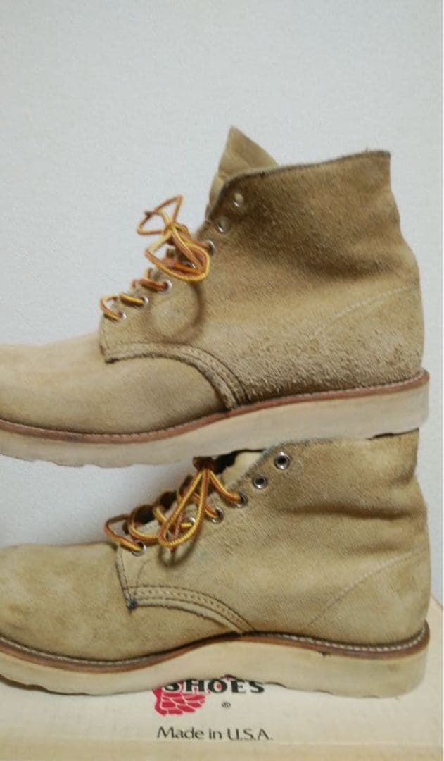 レッドウィング 8167 8.5E 半円犬タグ