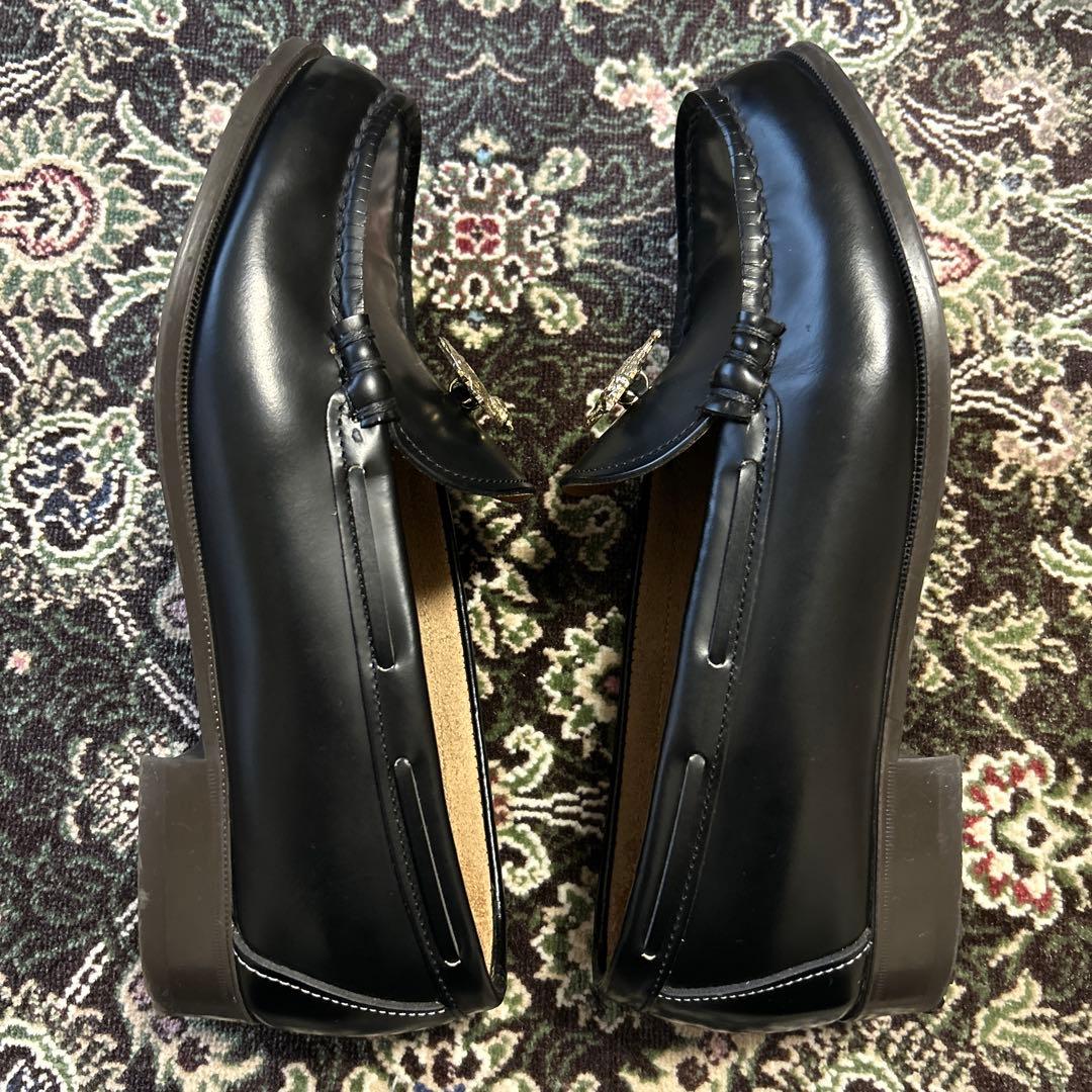 SIIILON × HARUTA memory loafers “Bella”