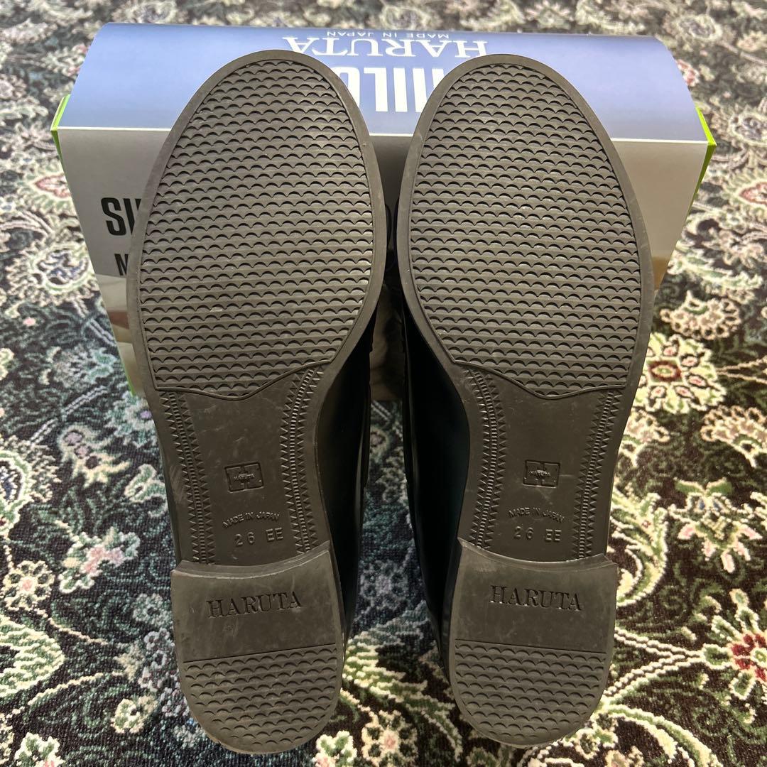 SIIILON × HARUTA memory loafers “Bella”