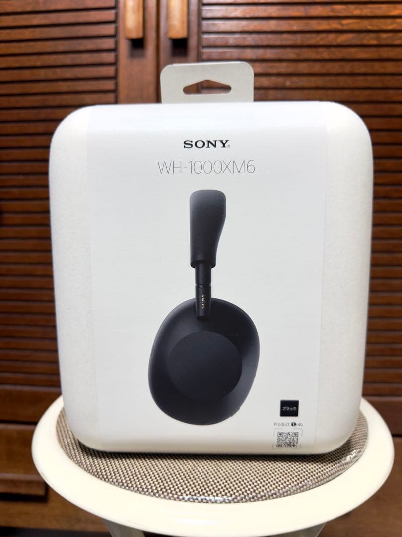 新品未開封 SONY ワイヤレスヘッドホン WH-1000XM6 ブラック SONY ワイヤレスヘッドフォン WH-1000XM6 (B) [ブラック]【お取り寄せ