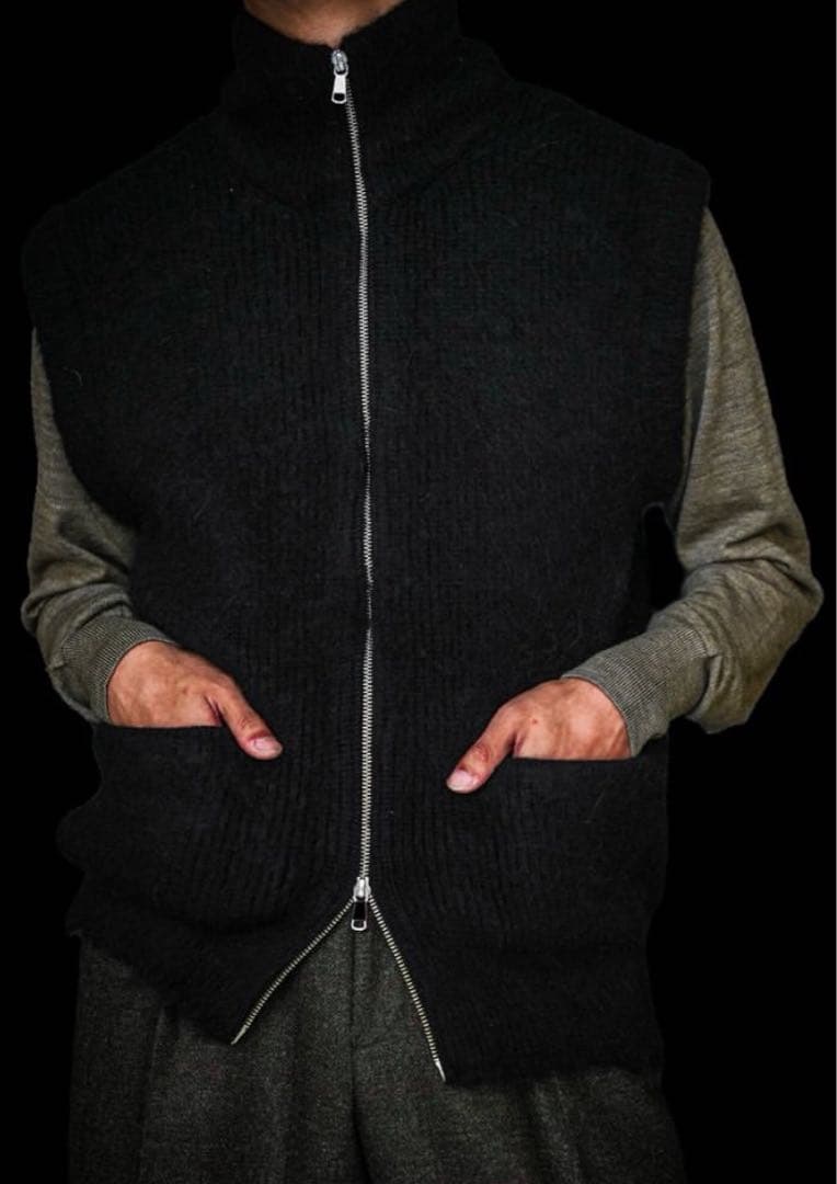 24aw MAATEE&SONS 2 畦起毛JIPVEST MAATEE&SONS (マーティーアンドサンズ) 24AW 