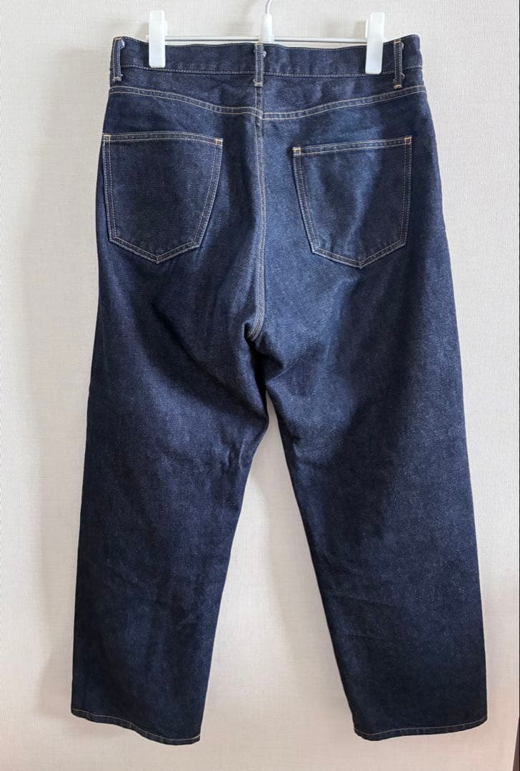 steven alan 13.5oz バギー テーパード デニムパンツ w32