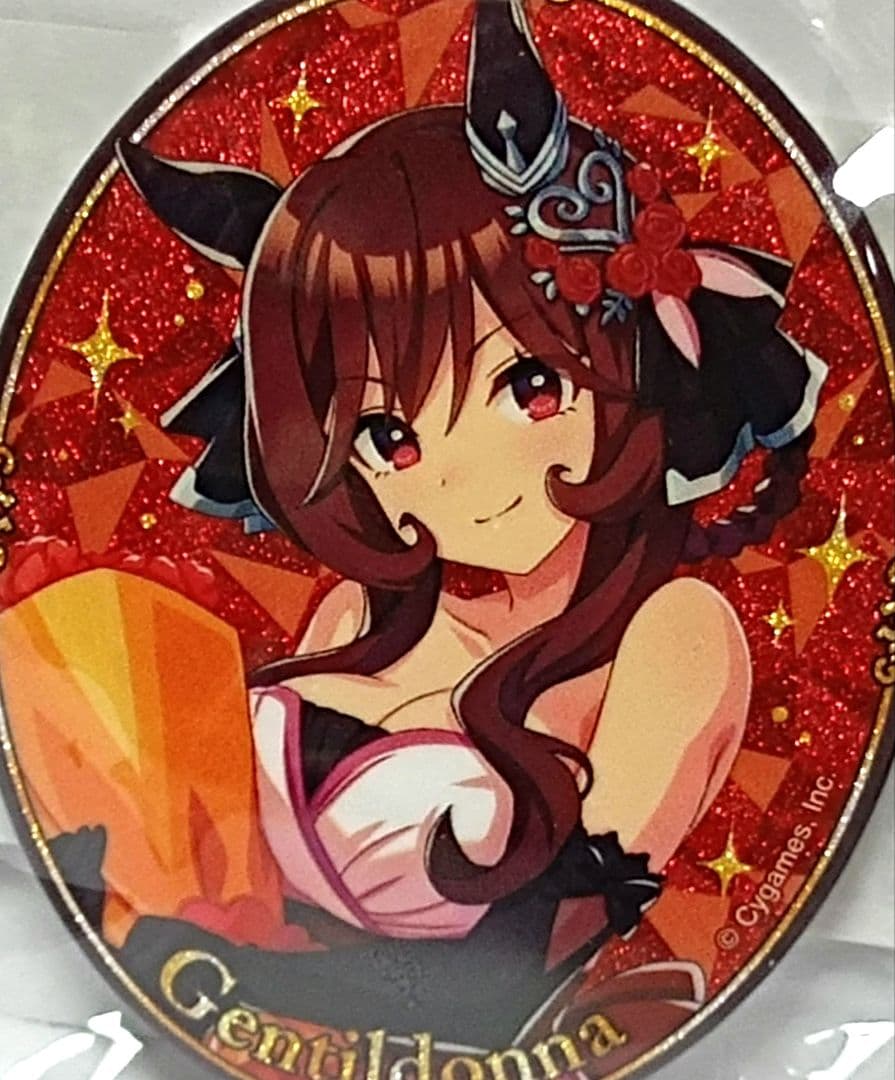 ウマ娘 アクリルスタンド 缶バッジ ジェンティルドンナ - メルカリ