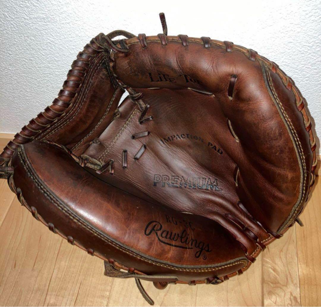 【値下げ】ローリングス　プレミアム　軟式用キャッチャーミット　RG-3C Rawlings（ローリングス） 交換無料 野球 キャッチャーミット 軟式