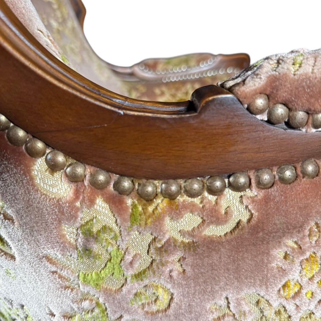 HR385 カリモク DOMANI ルイ15世 ロココ調 猫足 シングル