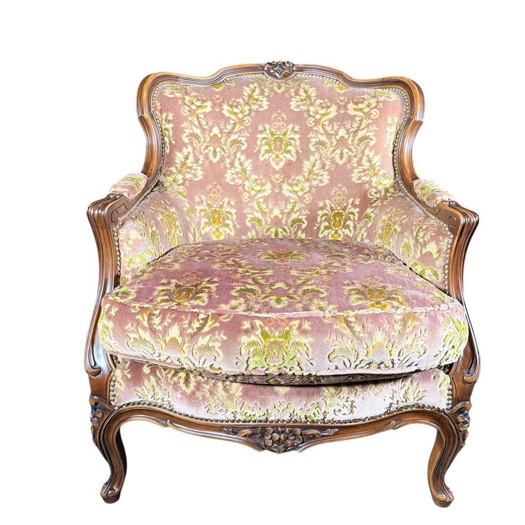 HR385 カリモク DOMANI ルイ15世 ロココ調 猫足 シングル