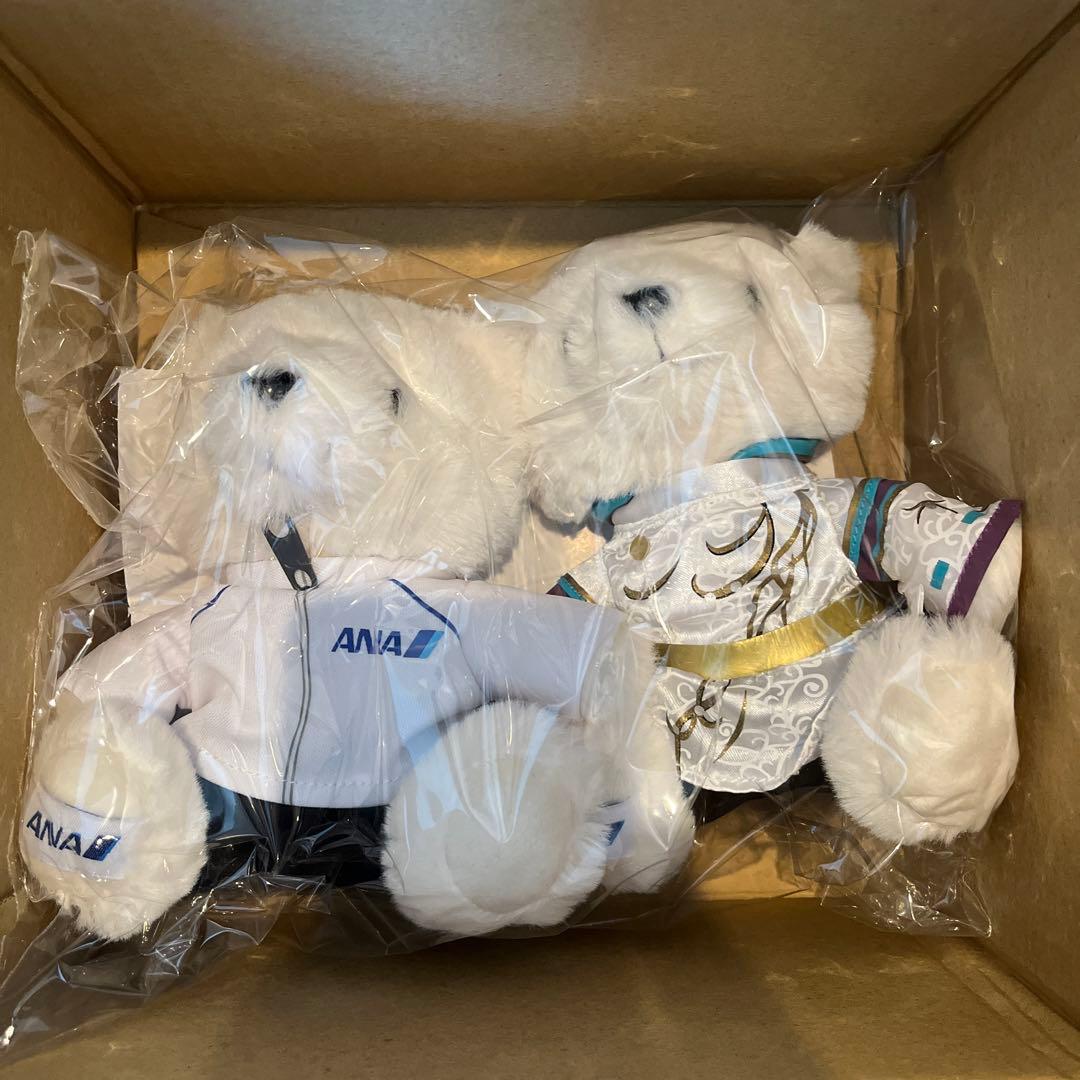 入手困難　新品未使用未開封 ANA フライトベア ぬいぐるみ 羽生結弦 羽生結弦、ANAオフィシャルグッズ第5弾決定 「天と地と」衣装着用