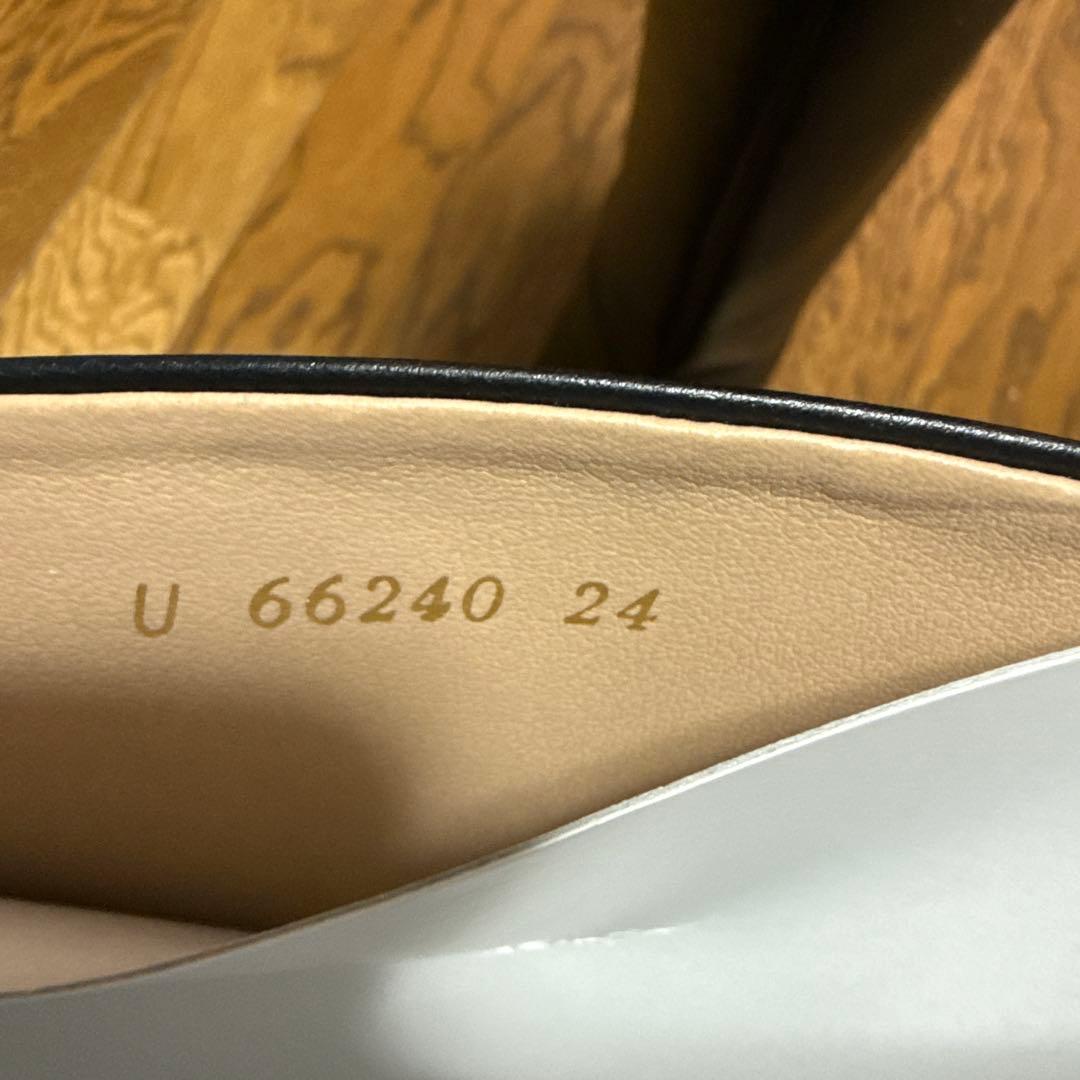 新品　ダイアナ　DIANA 定番　ソフトスクエアトゥ　ロングブーツ　24.0cm