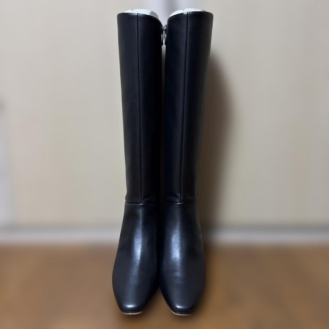 新品　ダイアナ　DIANA 定番　ソフトスクエアトゥ　ロングブーツ　24.0cm