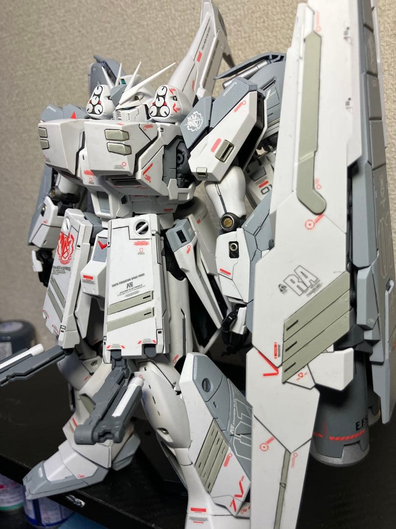 MG hi-νガンダム ver.ka ジャンク 塗装完成品 拡張セット - メルカリ
