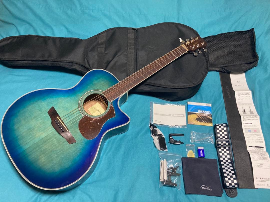 James J-350C/EBU ジェームスエレアコギター - メルカリ