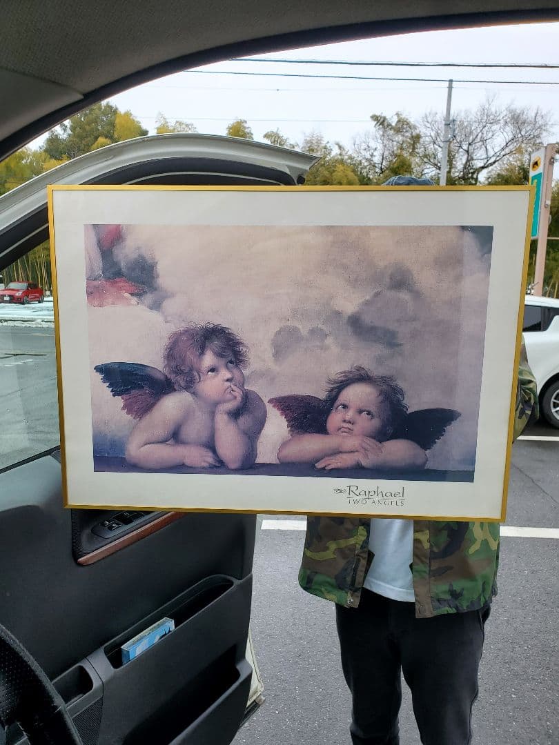 ラファエロ　天使　プリント