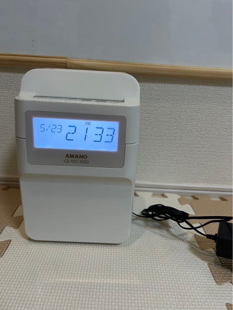 動作確認済MX-1000 アマノ タイムレコーダー AMANO 勤怠管理③ 動作確認済MX-1000 アマノ タイムレコーダー AMANO 勤怠管理③ MX-1000