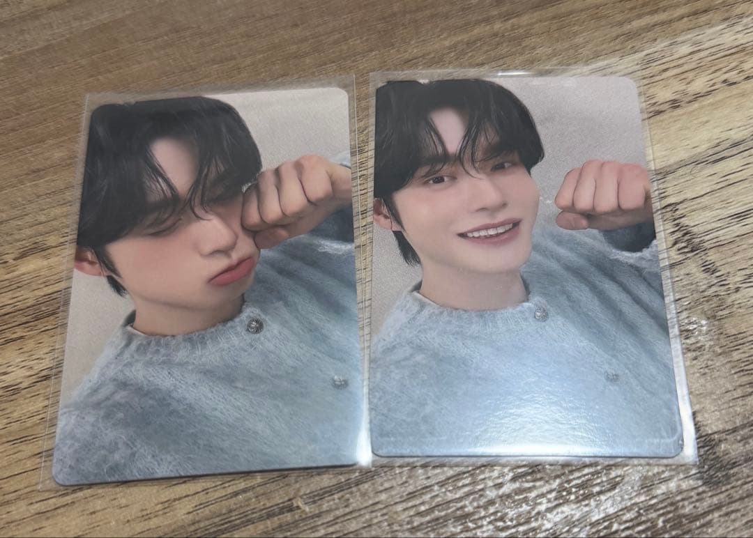 キムジウン/ZB1】 オフイベ あっち向いてホイ トレカ 勝ち 負け セット