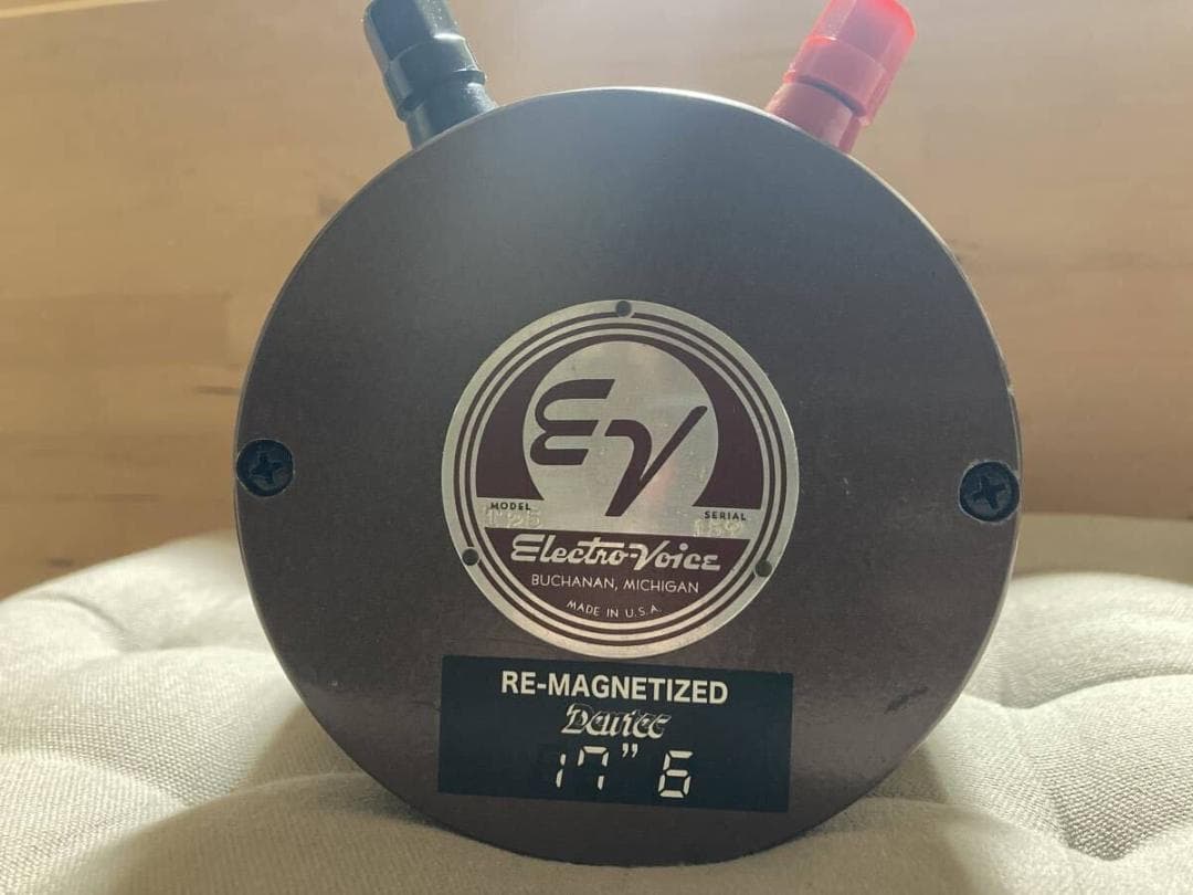 最初期 エレクトロボイス ELECTRO VIOCE T25 サウンドデン再着磁