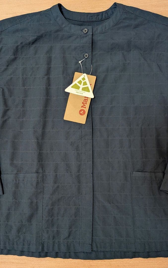 《タグ付き新品》マーモット 四角友里 リネンライク山シャツ ブラウス