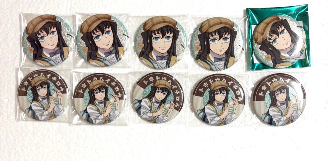 鬼滅の刃 AGF 純喫茶 時透無一郎 缶バッジ