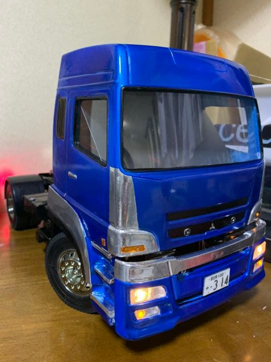 1/14 タミヤ ラジコン トレーラー トラック スーパーグレート キャビン