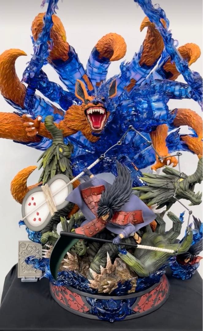 マダラ 九尾 ナルト NARUTO フィギュア ガレージキット - メルカリ