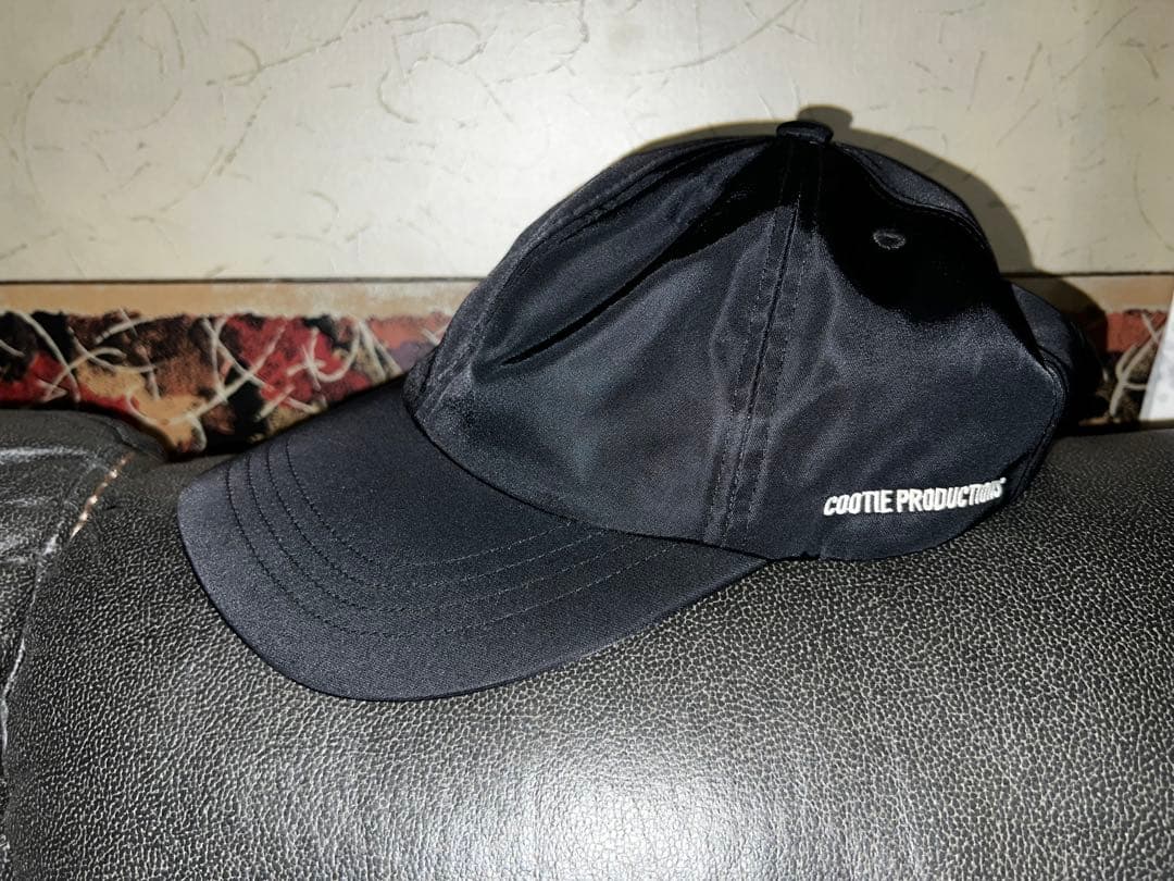 cootie productions cap ブラック キャップ COOTIE PRODUCTIONS Cotton OX 6 Panel Cap (Black)