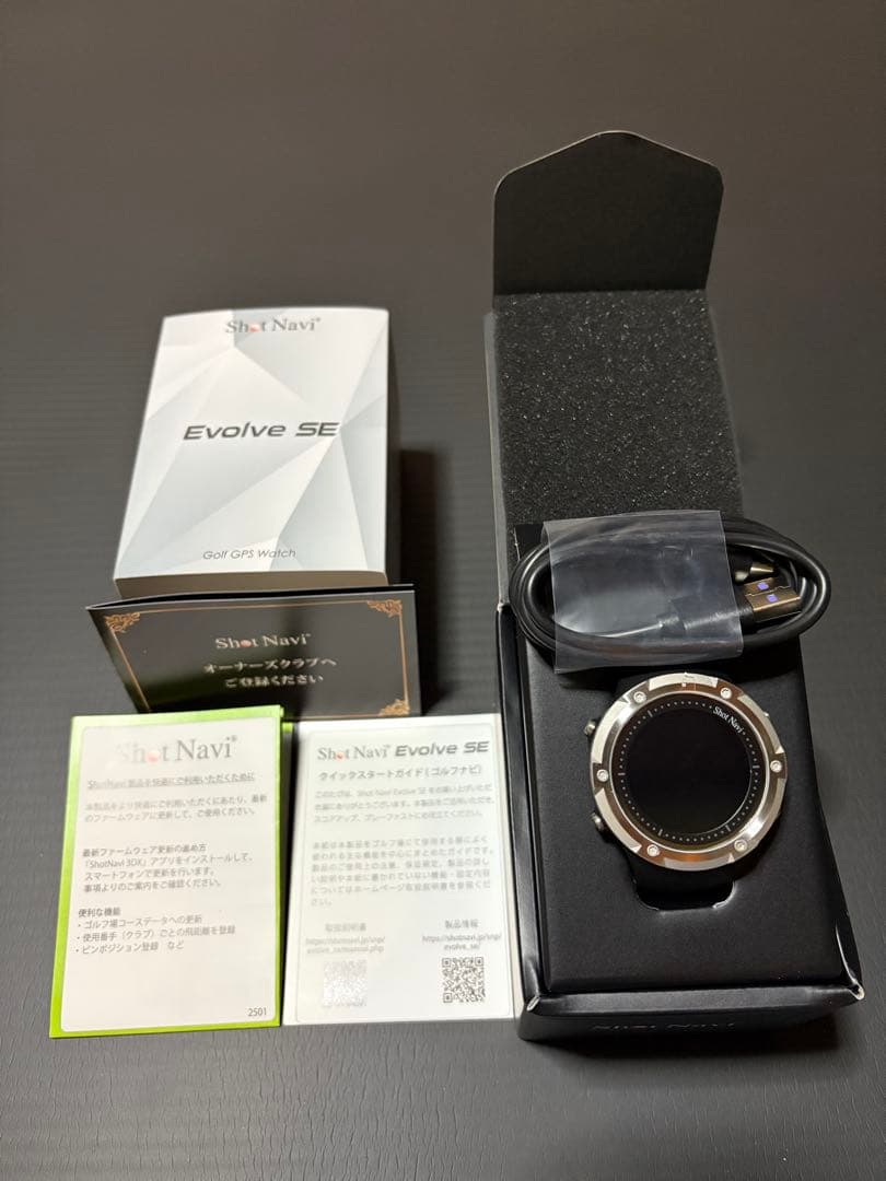 その他 Shot Navi Evolve SE Shot Navi Evolve SE::ゴルフ用GPSウォッチ