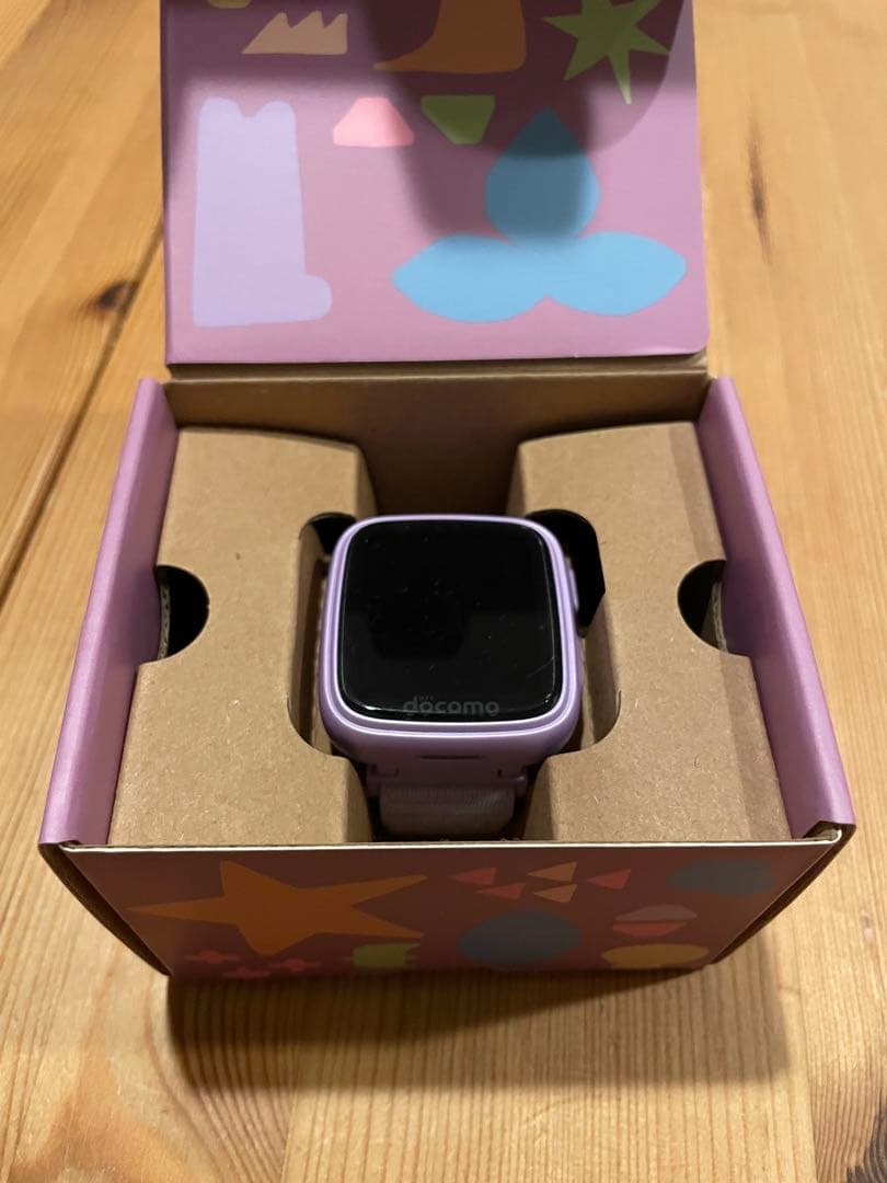 美品】docomo キッズケータイ コンパクト SK-41D ラベンダー - メルカリ