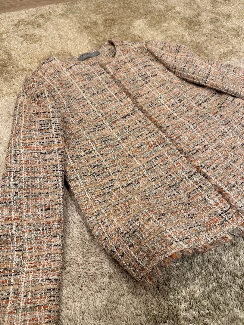 未使用品⭐︎セオリーリュックス　ツイードジャケット　38 中古・古着通販】theory luxe (セオリーリュクス) ツイードジャケット
