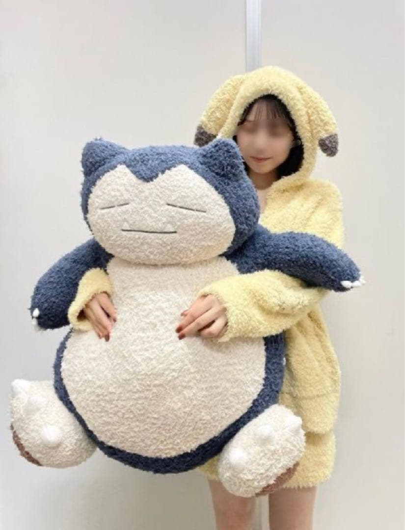 抽選販売】【ポケモンスリープ】ジェラートピケ カビゴン クッション