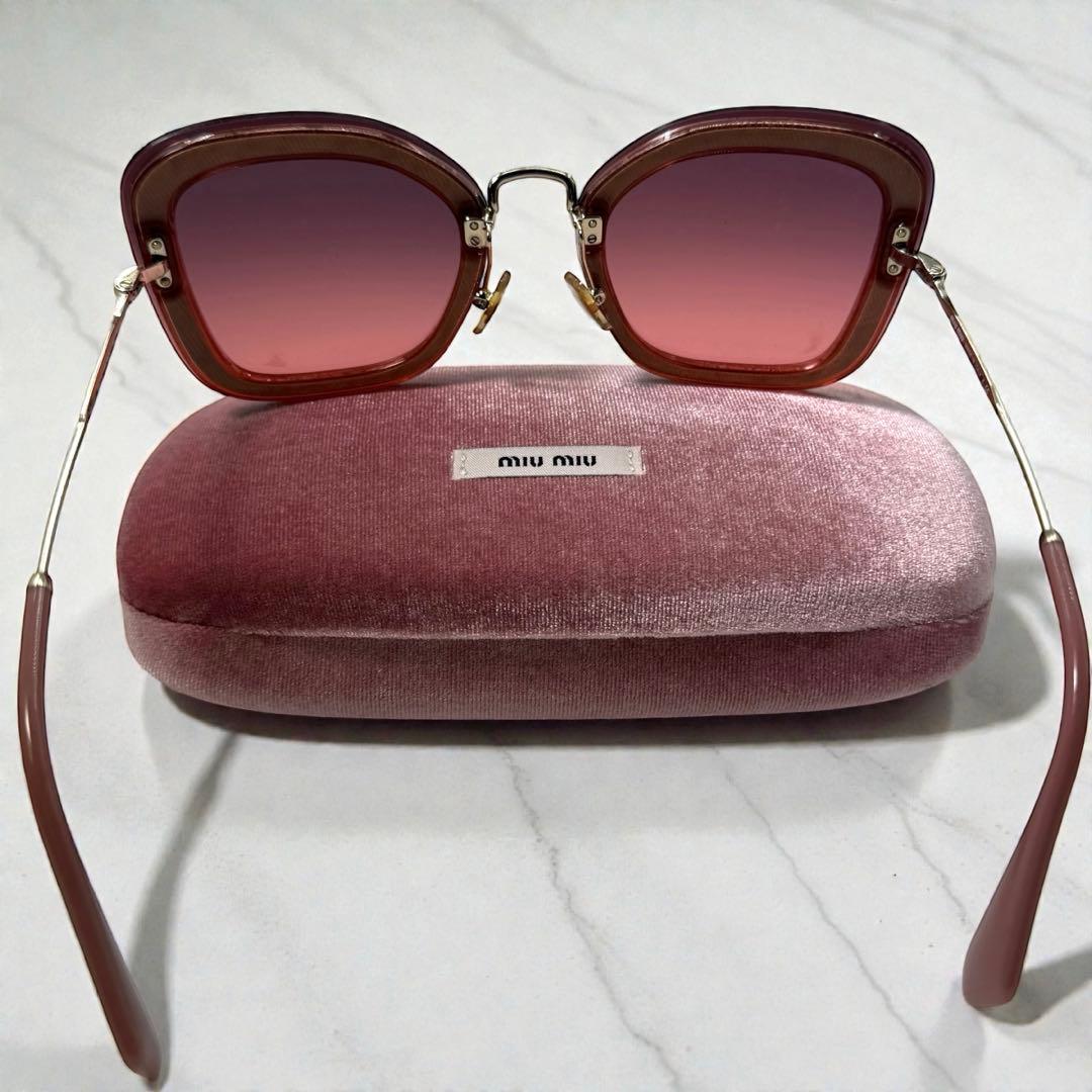 《入手困難》miumiu ミューミュー サングラス バタフライ ケース 箱付き