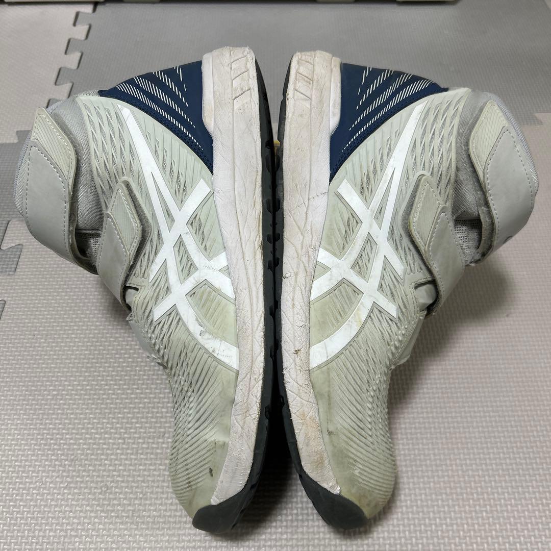 asics 安全靴ウィンジョブCP120 グラシアグレー×ホワイト 26.5cm