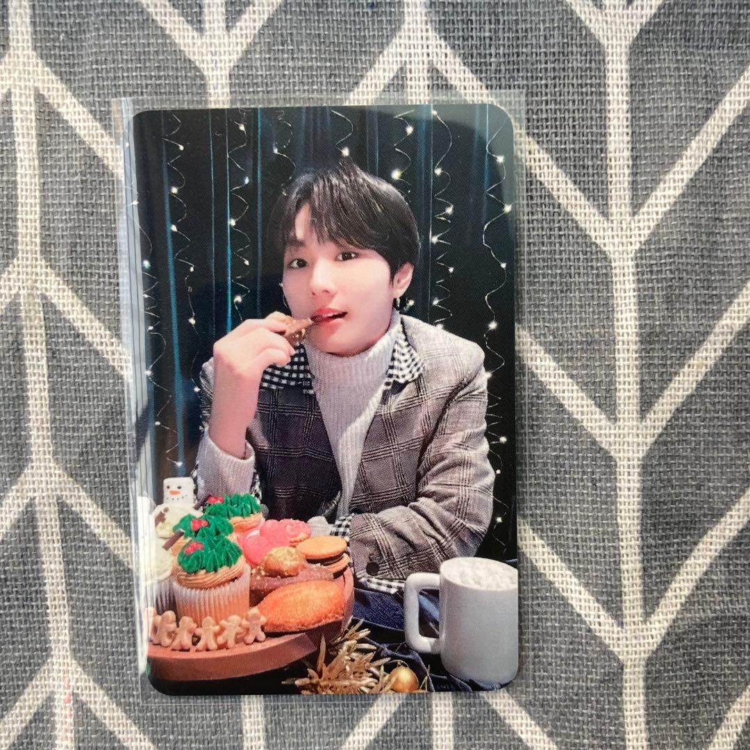 ENHYPEN SBSサノク公開放送 ジョンウォン トレカ クリスマスv 歌謡祭