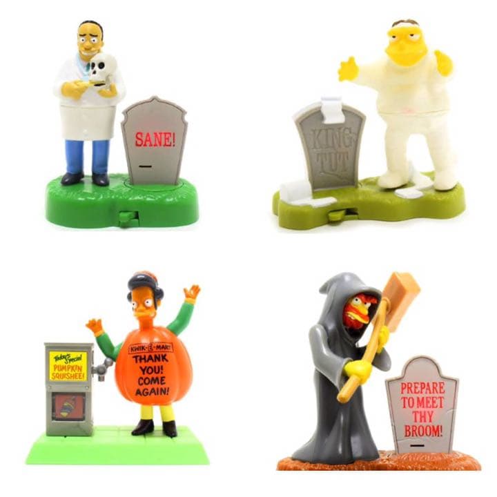 シンプソンズ バーガーキング ミールトイ7点セット - メルカリ