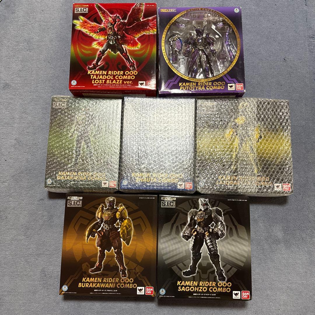 仮面ライダーオーズS.I.Cフィギュアセット - メルカリ
