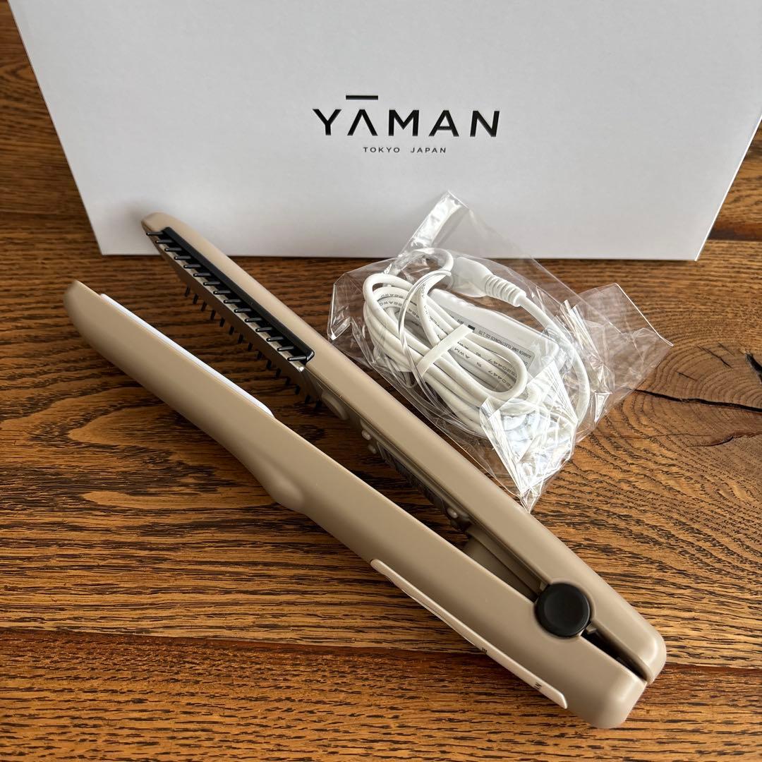 YAMAN ヤーマン　シャインプロ　HC-21 グレージュ Amazon.co.jp: ヤーマン トリートメントアイロン シャインプロ HC21G