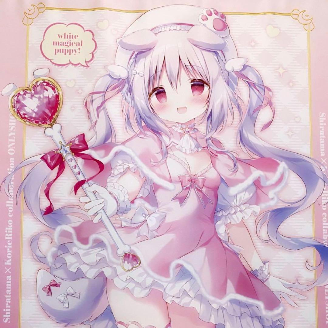 レア 新品 しらたま 先生 しろいいぬ タペストリー ミラクルプリズム