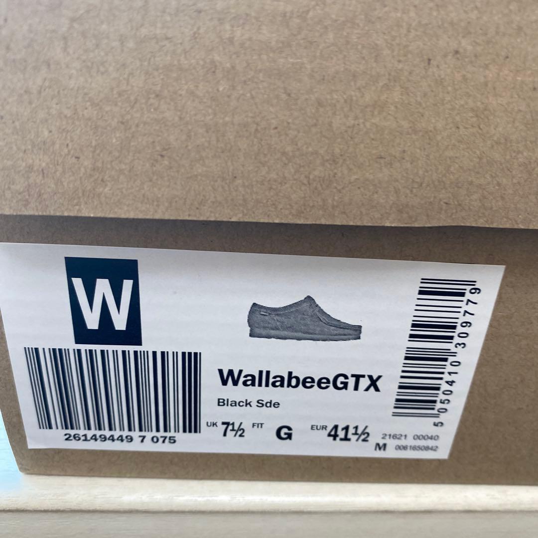 ★大人気★クラークスワラビー【GORETEX】黒　26.5cm