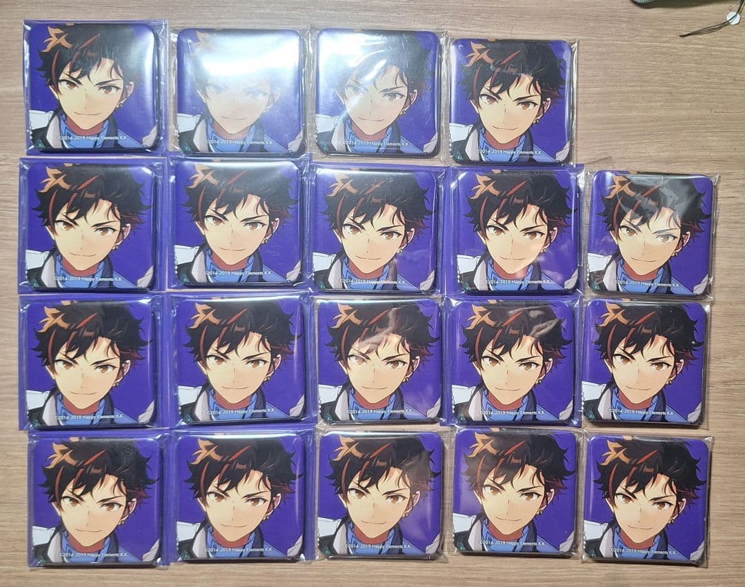 あんスタ TRIP アルバム 缶バッジ 南雲鉄虎 19個 あんスタ 南雲鉄虎 アルバム スクエア缶バッジ あんスタ 南雲鉄虎 TRIP