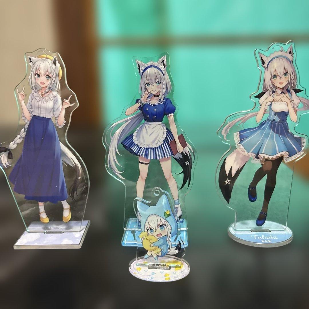 ホロライブ 白上フブキ アクリルスタンド まとめ売り - メルカリ