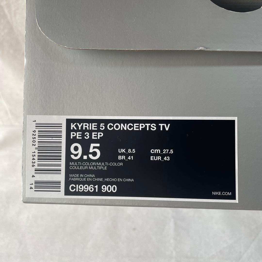 シューズ(男性用) KYRIE 5 CONCEPTS TV PE 3 EP IKHET 27.5cm