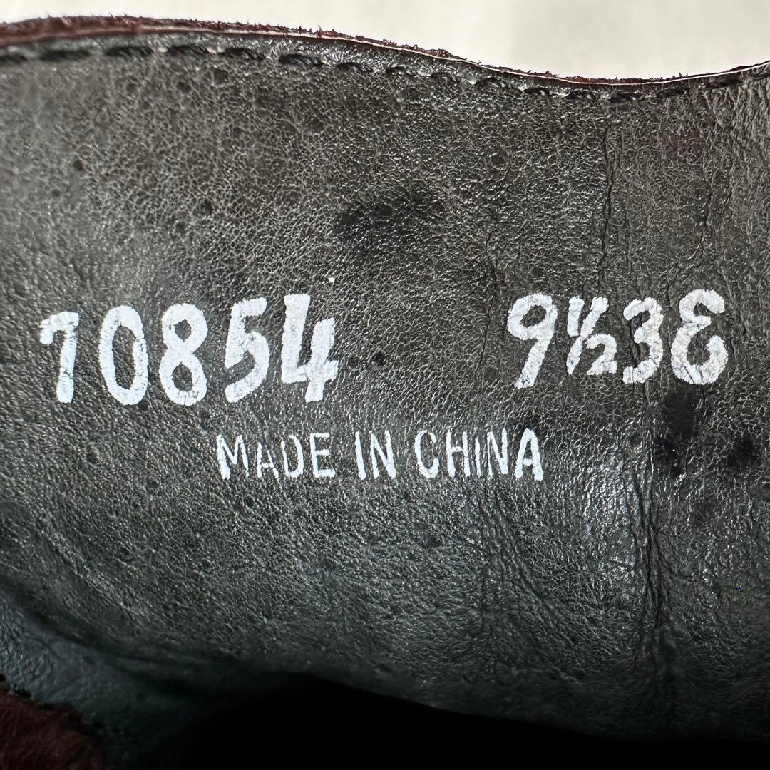 00s FLORSHEIM Uチップ レザー デッキ シューズ 9.5EEE