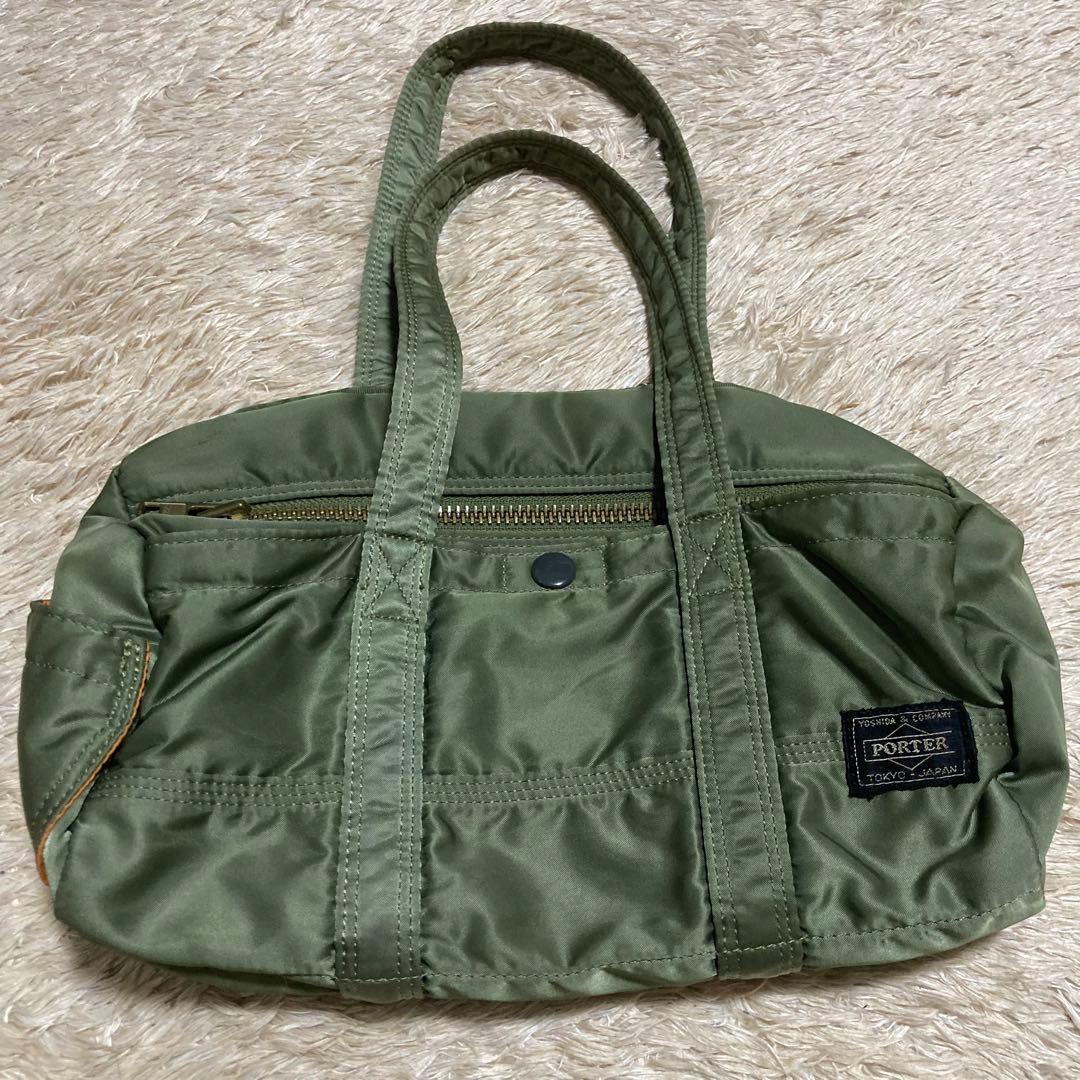 希少色】PORTER ポーター タンカー ミニボストン S セージグリーン