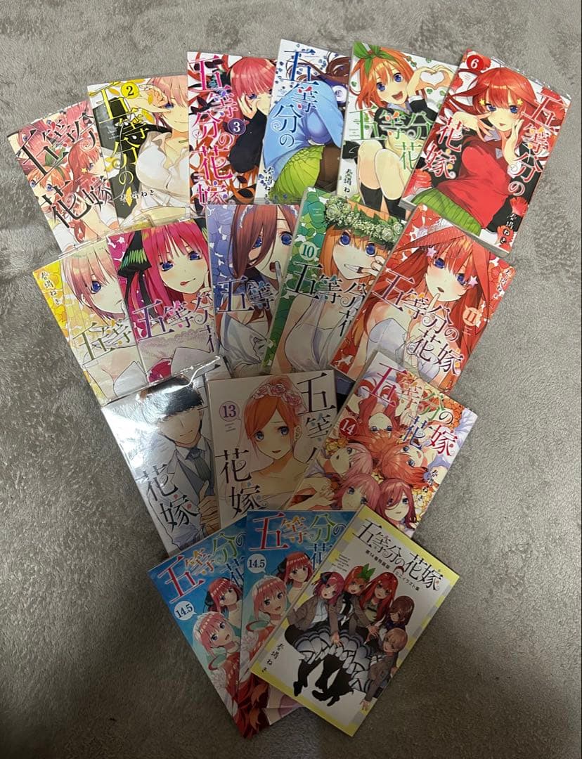 五等分の花嫁 全巻セット＋グッズまとめ売り】 - メルカリ