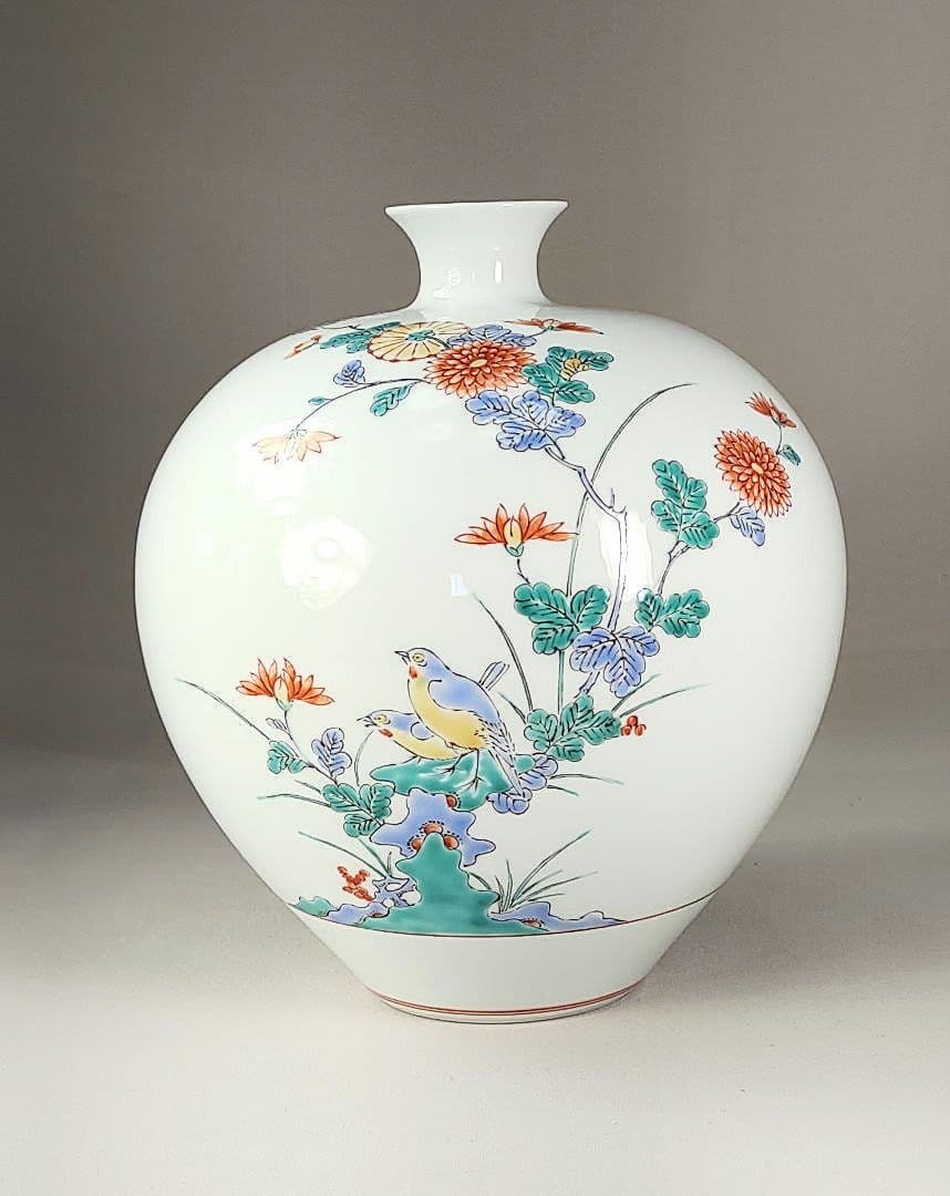 希少 重要無形文化財 中村清六作 有田焼 高麗庵清六窯 白磁