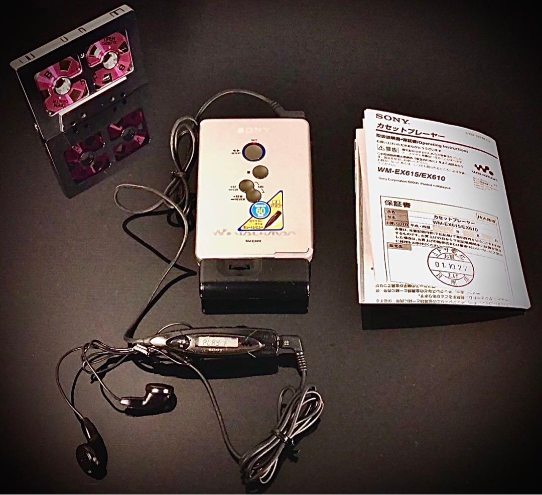 カセットウォークマン SONY WM-EX610 b「整備済み、完動超美品
