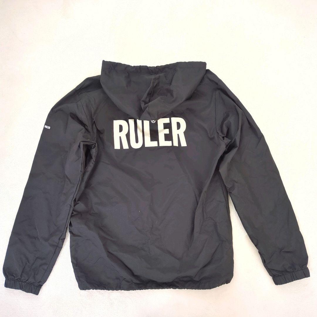 良品 RULER コーチジャケット フーディー バックプリント RULER新作入荷 CLASSIC COACH フロント・バックにシルクスクリーン